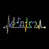 Music Notes Heartbeat
